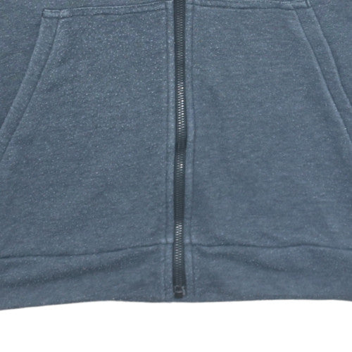 Mens UK Size L adidas Grey Full Zip Hoodie