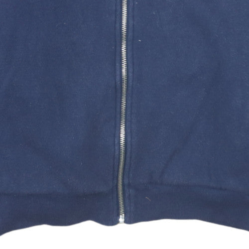 Mens UK Size L Calvin Klein Blue Full Zip Sweatshirt
