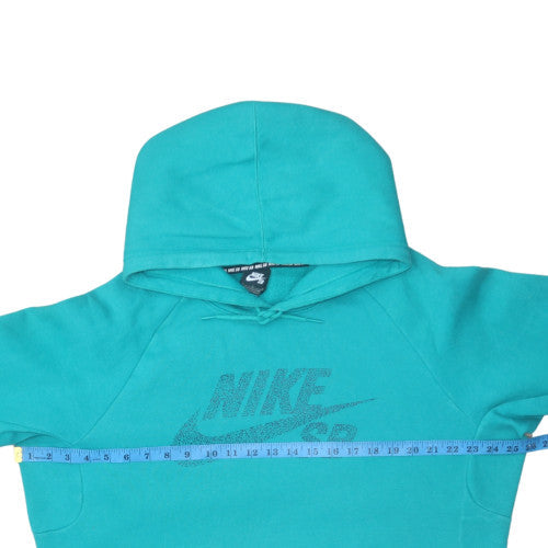 Mens UK Size L Nike Blue Pullover Hoodie