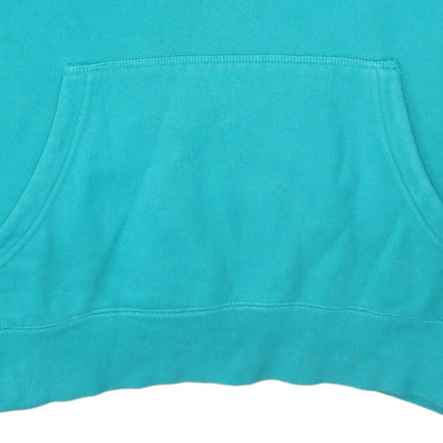 Mens UK Size L Nike Blue Pullover Hoodie