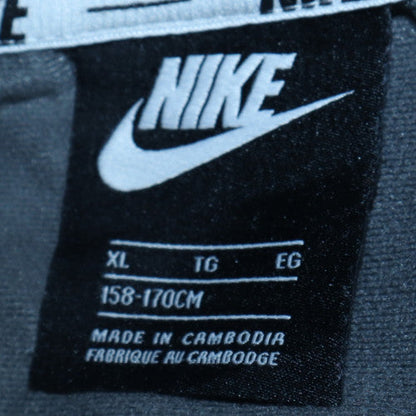 Teens UK Size XL Nike Grey Full Zip Hoodie
