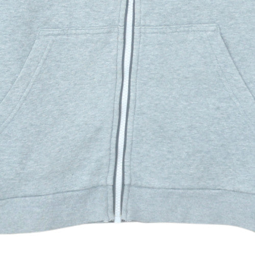 Teens UK Size XL Nike Grey Full Zip Hoodie