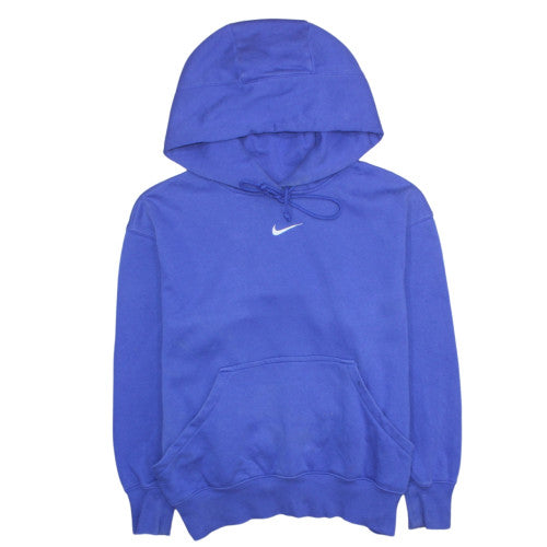 Mens UK Size XS Nike Blue Pullover Hoodie