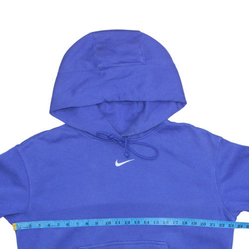 Mens UK Size XS Nike Blue Pullover Hoodie
