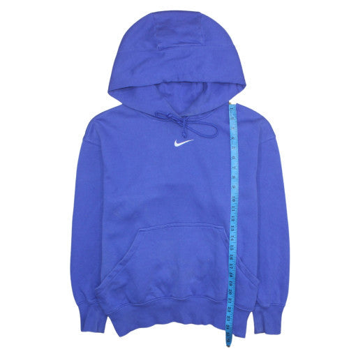 Mens UK Size XS Nike Blue Pullover Hoodie