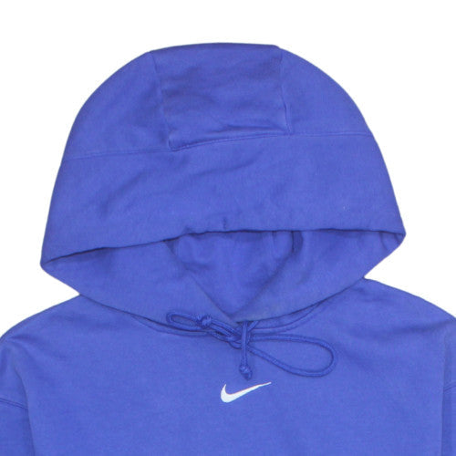 Mens UK Size XS Nike Blue Pullover Hoodie
