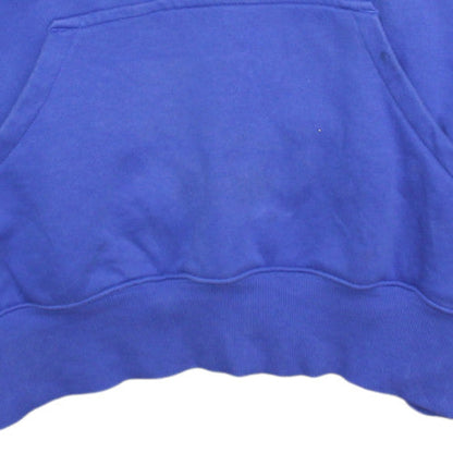 Mens UK Size XS Nike Blue Pullover Hoodie