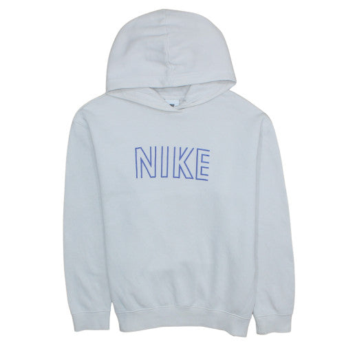 Teens UK Size XL Nike White Pullover Hoodie