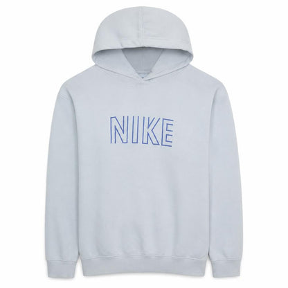 Front view of Nike Teens White Pullover Hoodie XL Fleece Graphic Sportswear