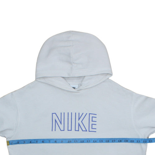 Teens UK Size XL Nike White Pullover Hoodie