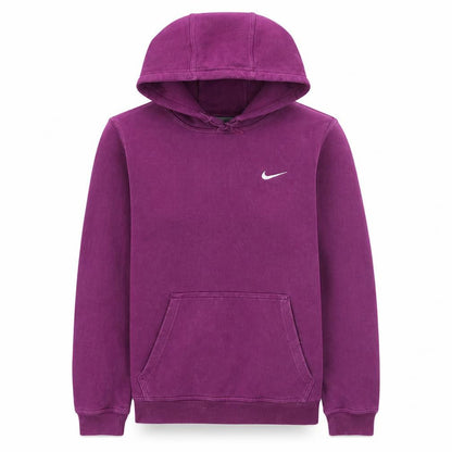 Womens UK Size M Nike Purple Pullover Hoodie