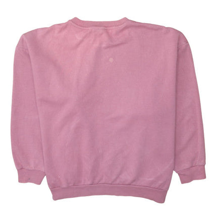 Womens UK Size M Adidas Pink Pullover Sweatshirt