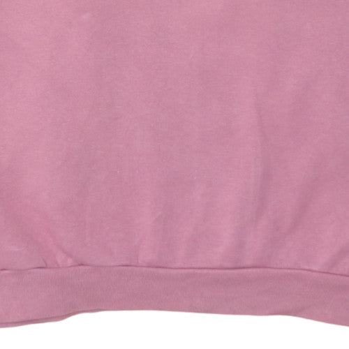 Womens UK Size M Adidas Pink Pullover Sweatshirt