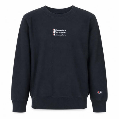 Mens UK Size S Champion Black Pullover Sweatshirt
