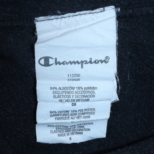 Mens UK Size S Champion Black Pullover Sweatshirt