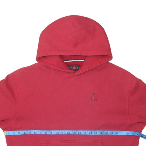 Mens UK Size M Jordan Red Pullover Hoodie