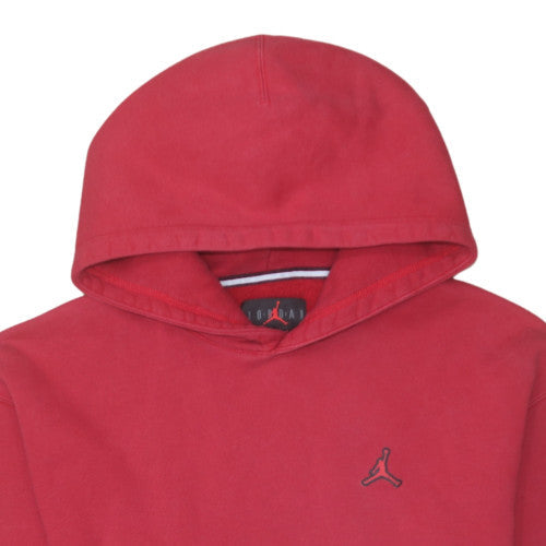 Mens UK Size M Jordan Red Pullover Hoodie