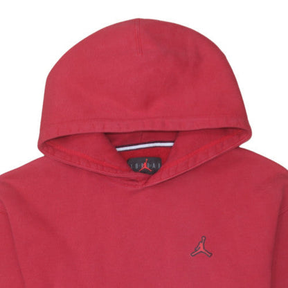 Mens UK Size M Jordan Red Pullover Hoodie