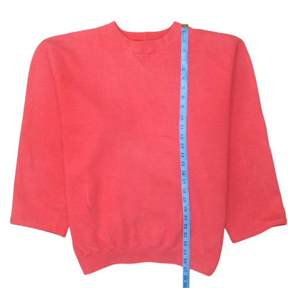 Gap Men's Red Pullover Sweatshirt Medium Crew Neck Fleece