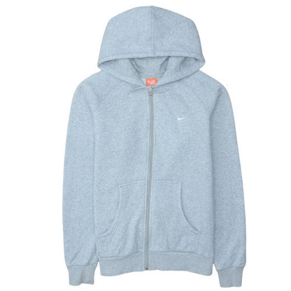 Mens UK Size XL Nike Grey Full Zip Hoodie