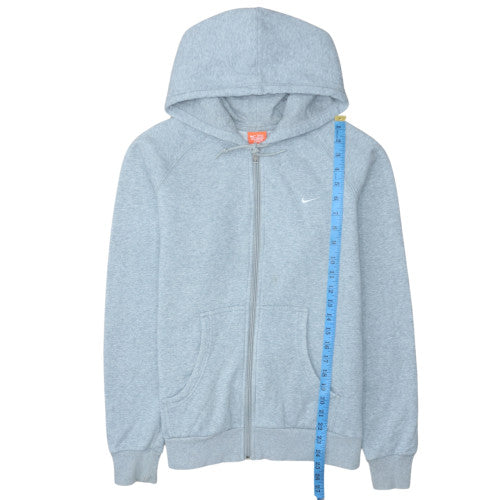 Mens UK Size XL Nike Grey Full Zip Hoodie