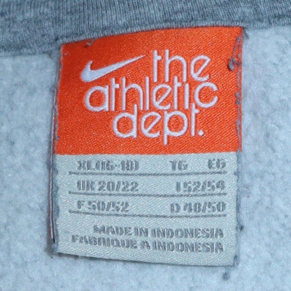 Mens UK Size XL Nike Grey Full Zip Hoodie
