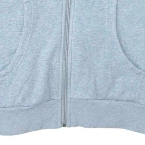 Mens UK Size XL Nike Grey Full Zip Hoodie
