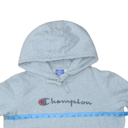 Mens UK Size S Champion Grey Pullover Hoodie