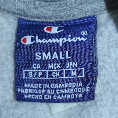 Mens UK Size S Champion Grey Pullover Hoodie