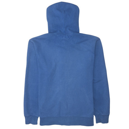 Mens UK Size M Tommy Hilfiger Blue Full Zip Hoodie