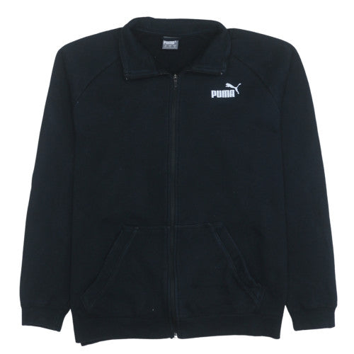 Mens UK Size XL Puma Black Full Zip Sweatshirt