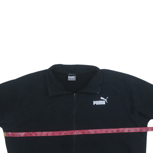 Mens UK Size XL Puma Black Full Zip Sweatshirt
