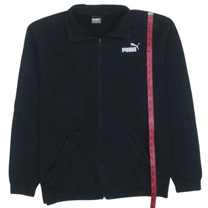 Mens UK Size XL Puma Black Full Zip Sweatshirt