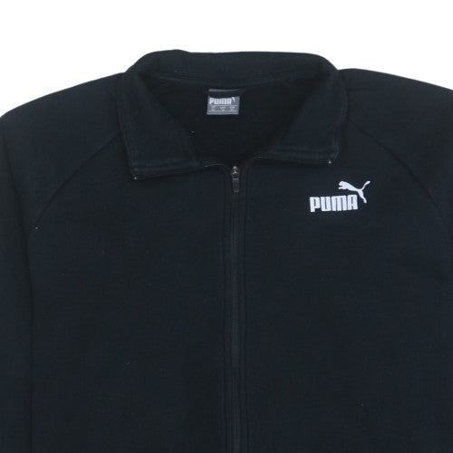 Mens UK Size XL Puma Black Full Zip Sweatshirt