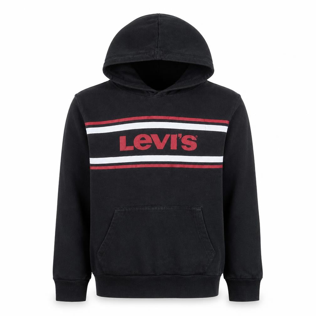 Mens UK Size M Levi's Black Pullover Hoodie