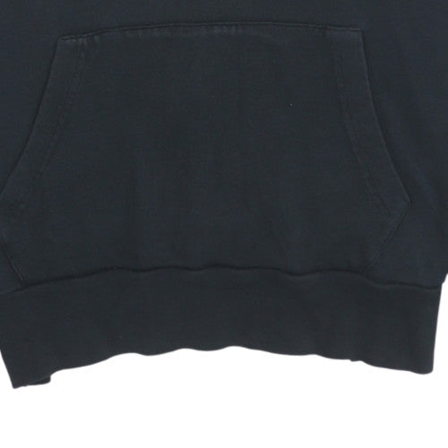 Mens UK Size M Levi's Black Pullover Hoodie