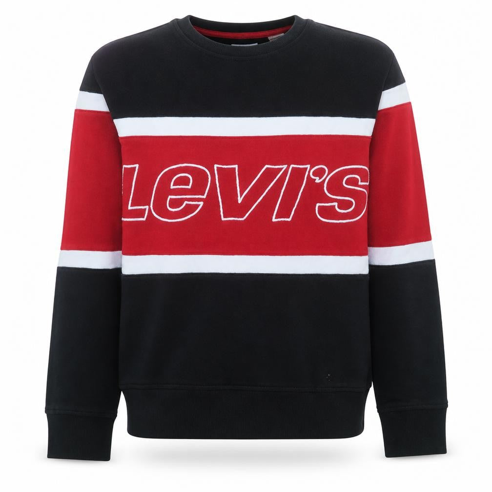 Mens UK Size S Levi's Black Pullover Sweatshirt