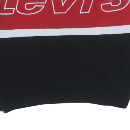 Mens UK Size S Levi's Black Pullover Sweatshirt