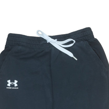 Under Armour Men's Black Jogger Trousers M Fleece Relaxed Fit