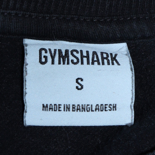 Mens UK Size S Gymshark Black Pullover Sweatshirt