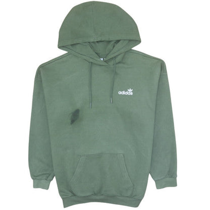 Mens UK Size S Adidas Green Pullover Hoodie