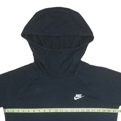 Mens UK Size M Nike Black Pullover Hoodie