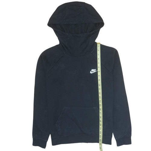 Mens UK Size M Nike Black Pullover Hoodie