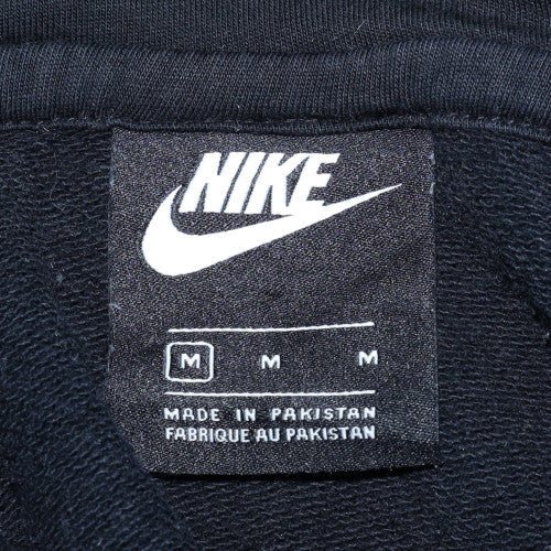 Mens UK Size M Nike Black Pullover Hoodie