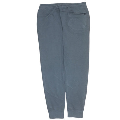 Champion Men Grey Jogger Sweatpants L Regular Fit Fleece Trousers