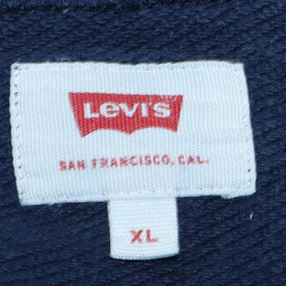 Mens UK Size XL Levi's Blue Pullover Sweatshirt