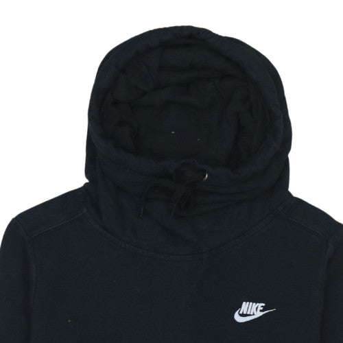 Mens UK Size M Nike Black Pullover Hoodie
