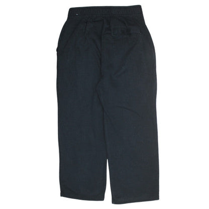 Nike Men's Black Fleece Sweatpants M Regular Fit Activewear Trousers