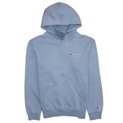 Mens UK Size M Champion Blue Pullover Hoodie