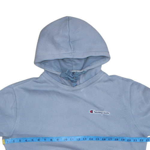 Mens UK Size M Champion Blue Pullover Hoodie